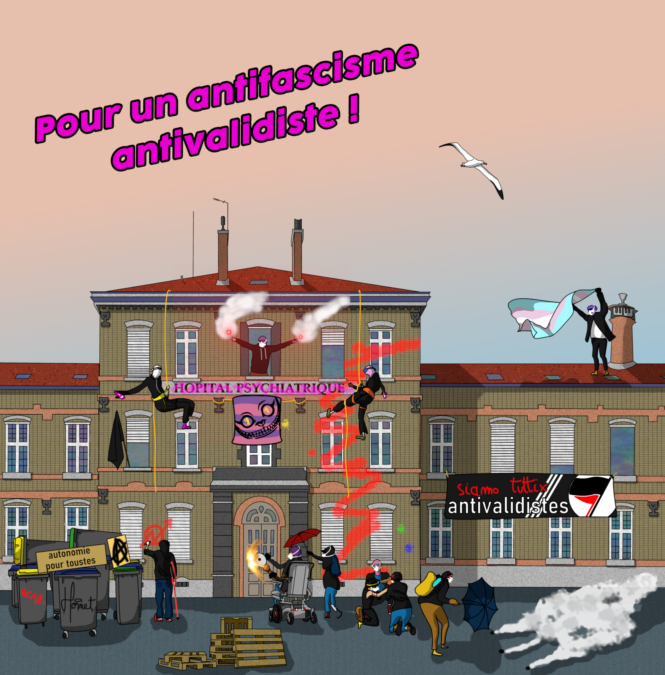 Pour un antifascisme antivalidiste